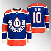 Men's Edmonton Oilers #10 Derek Ryan 2023 Royal Heritage Classic Primegreen Stitched Jersey Dzhi,baseball caps,new era cap wholesale,wholesale hats